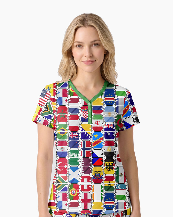 We Are 26 Family Matching Bamboo Women Short Sleeve Short Pajama Set