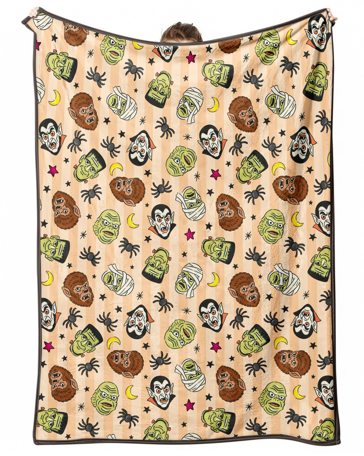 Creepy Crew Family Matching Bamboo Blanket