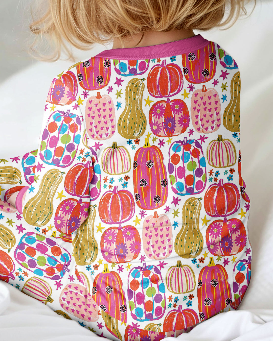 Funky Fall Pumpkins Bamboo Convertible Zippy