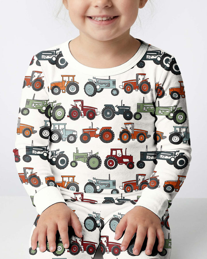Tiny Tractors Bamboo Two Piece Pyjamas Set