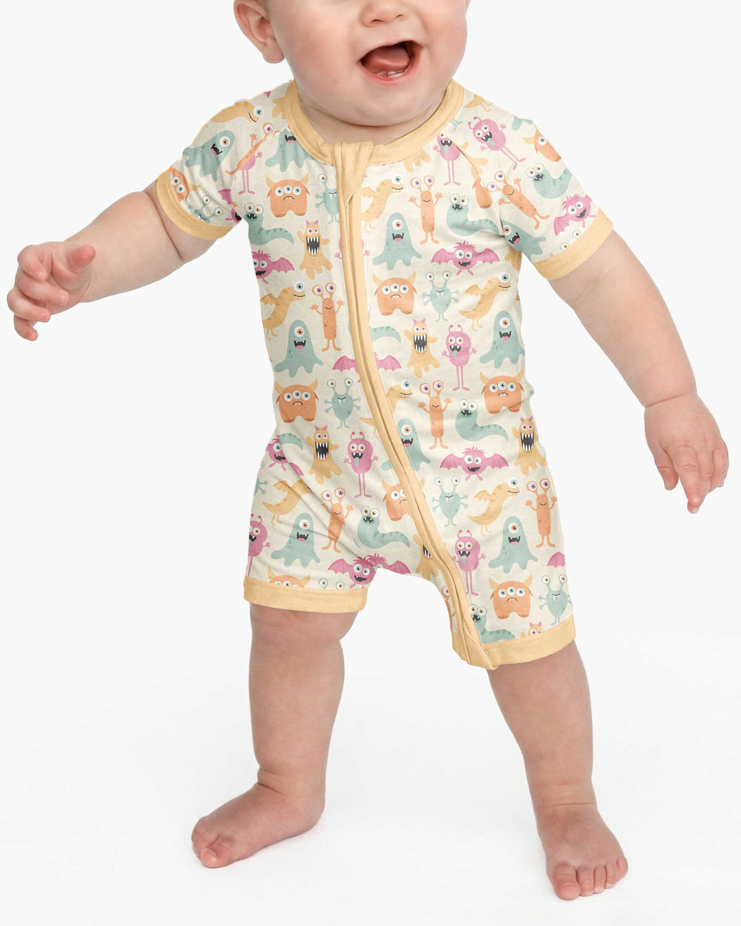 Monster Boo Bash Bamboo Shorty Zippy