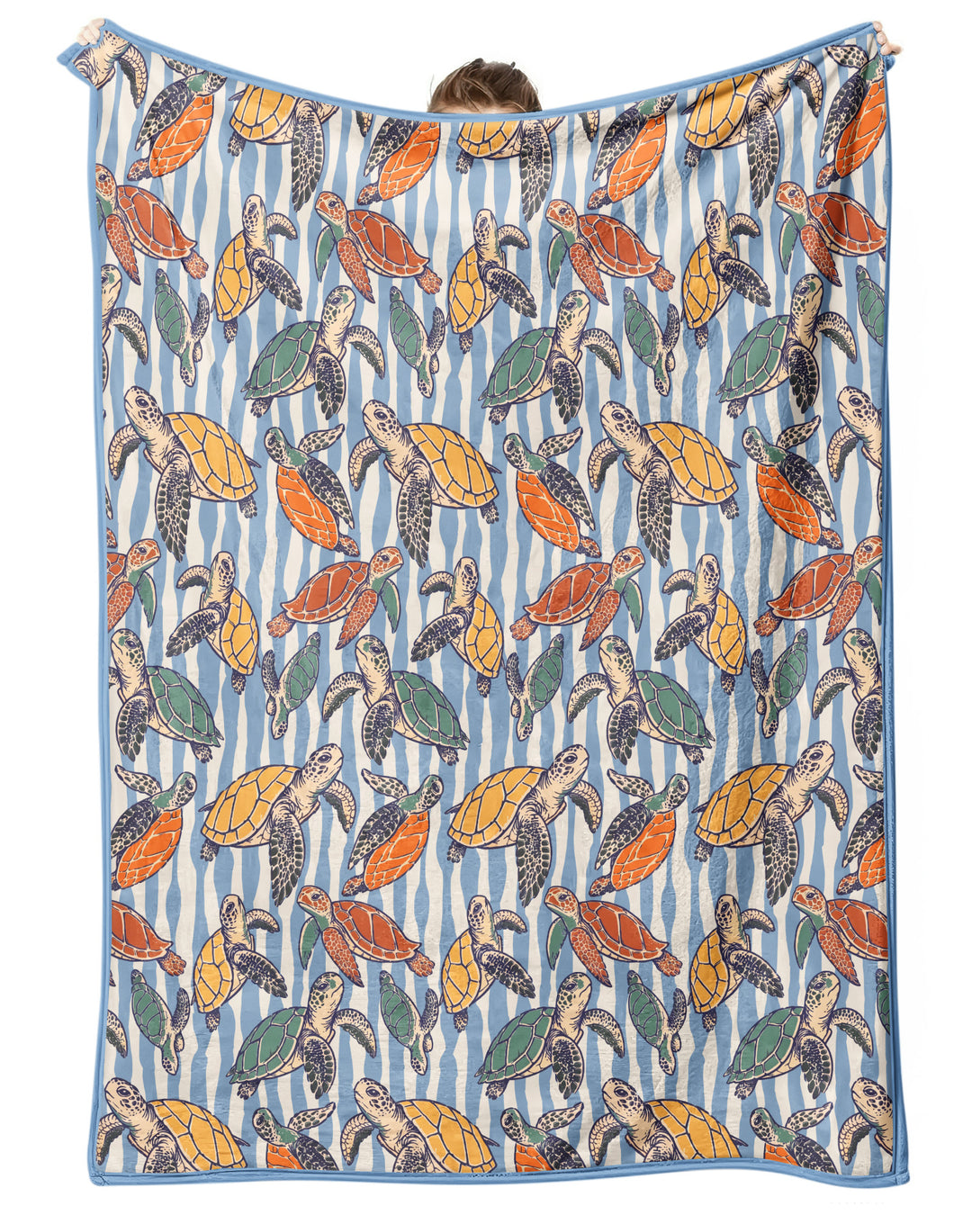 Turtle Bay Family Matching Bamboo Blanket