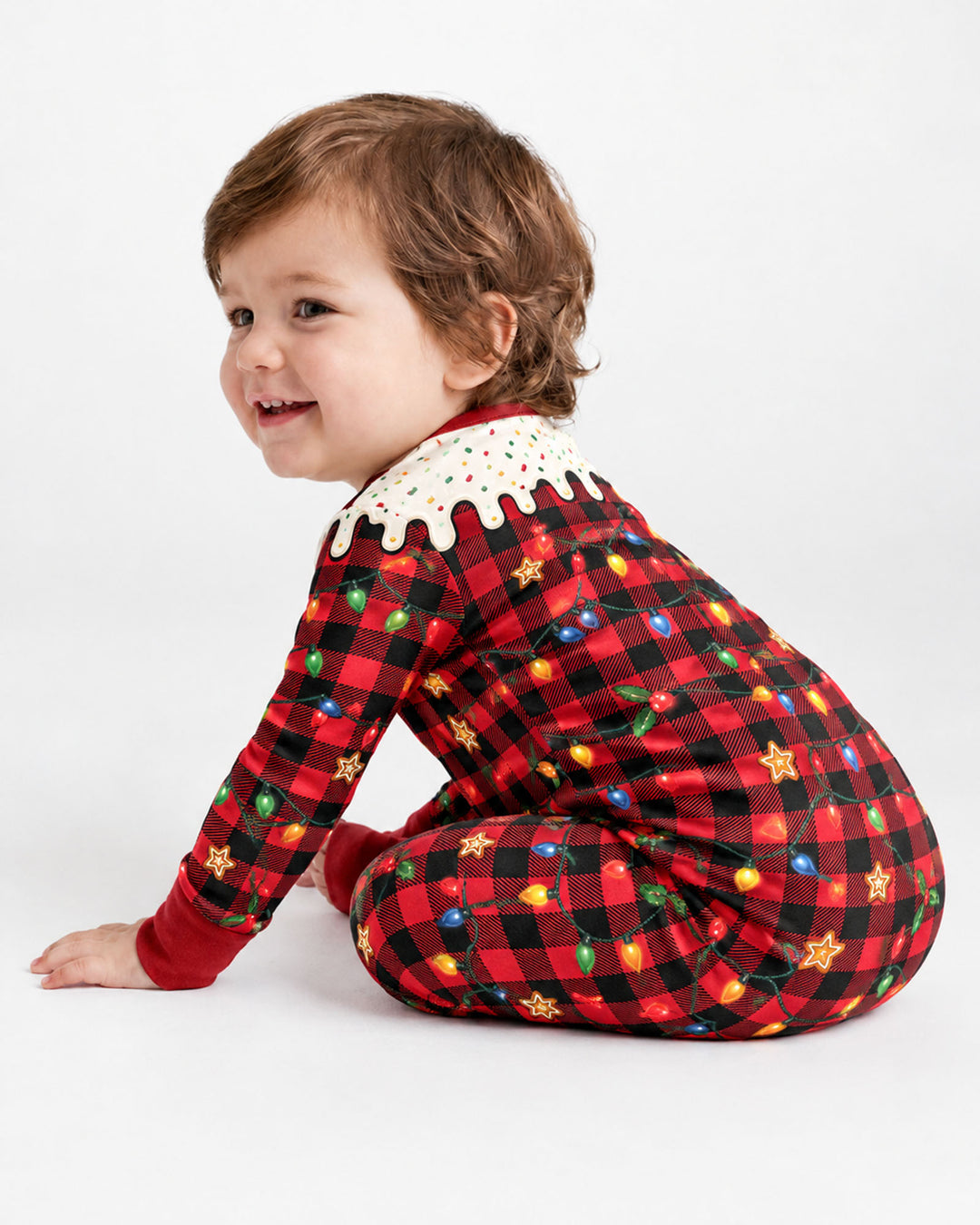 The Cookie Crew Custom Gingerbread Letter Bamboo Convertible Zippy