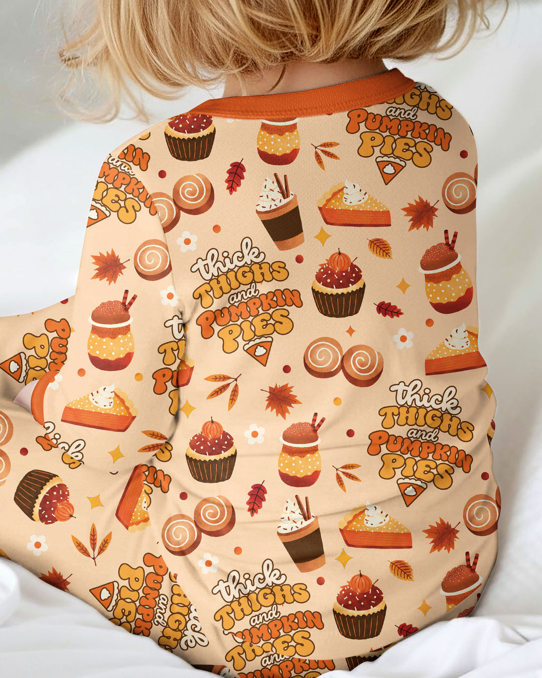 Thick Thighs and Pumpkin Pies Bamboo Convertible Zippy