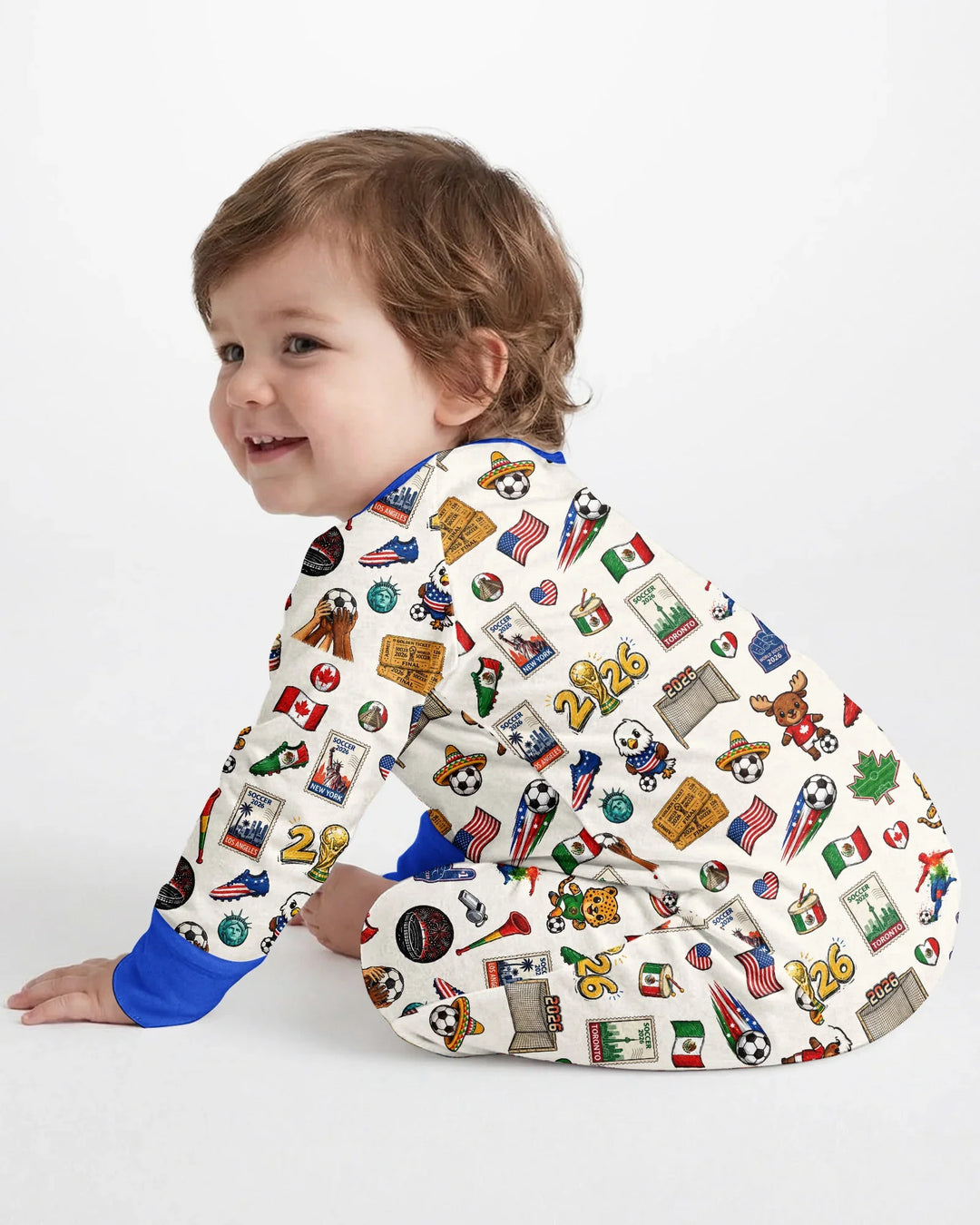 Soccer Cup 2026 Family Matching Bamboo Convertible Zippy