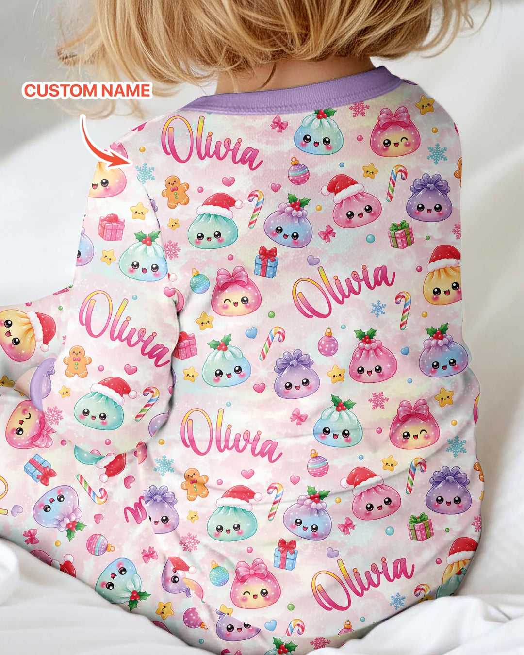 Christmas Dumpling Bamboo Convertible Zippy