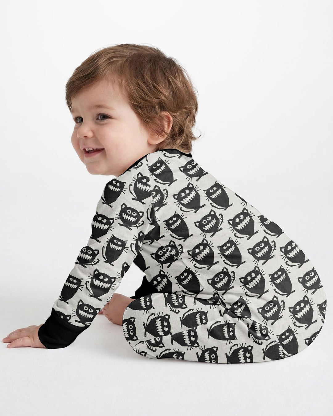 Halloween Monster Cats Bamboo Convertible Zippy