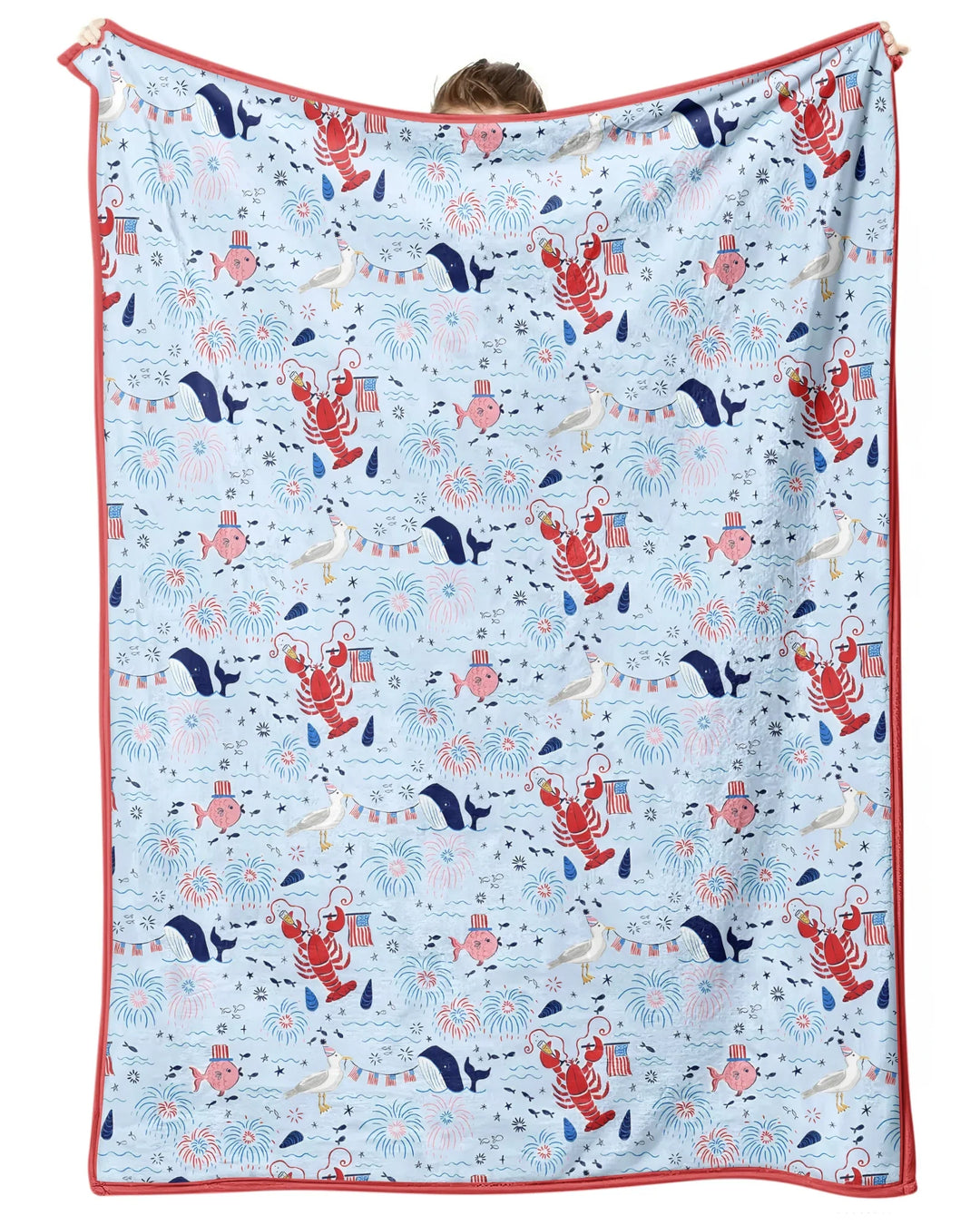 250 Summers Strong Matching Family Bamboo Blanket