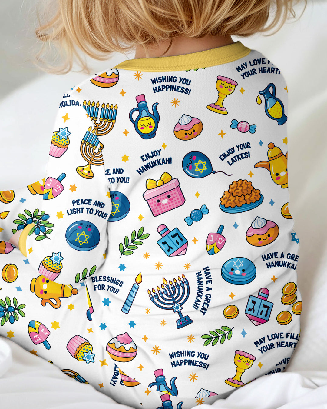 Kawaii Menorah Holiday Bamboo Convertible Zippy