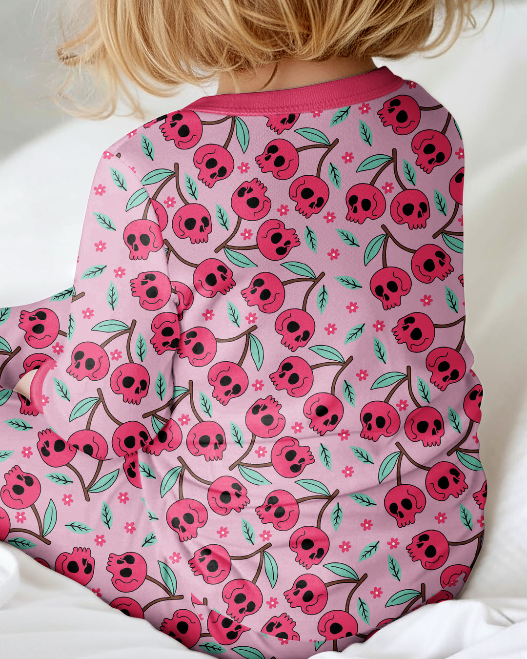 Halloween Cherry Skull Bamboo Convertible Zippy