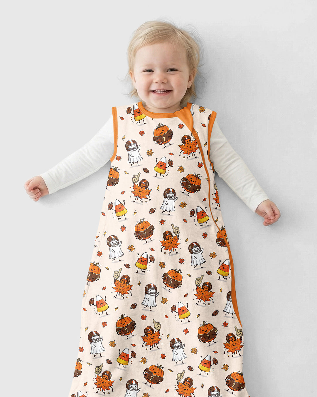 Fall Day Football Bamboo Sleep Bag