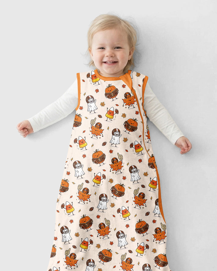 Fall Day Football Bamboo Sleep Bag