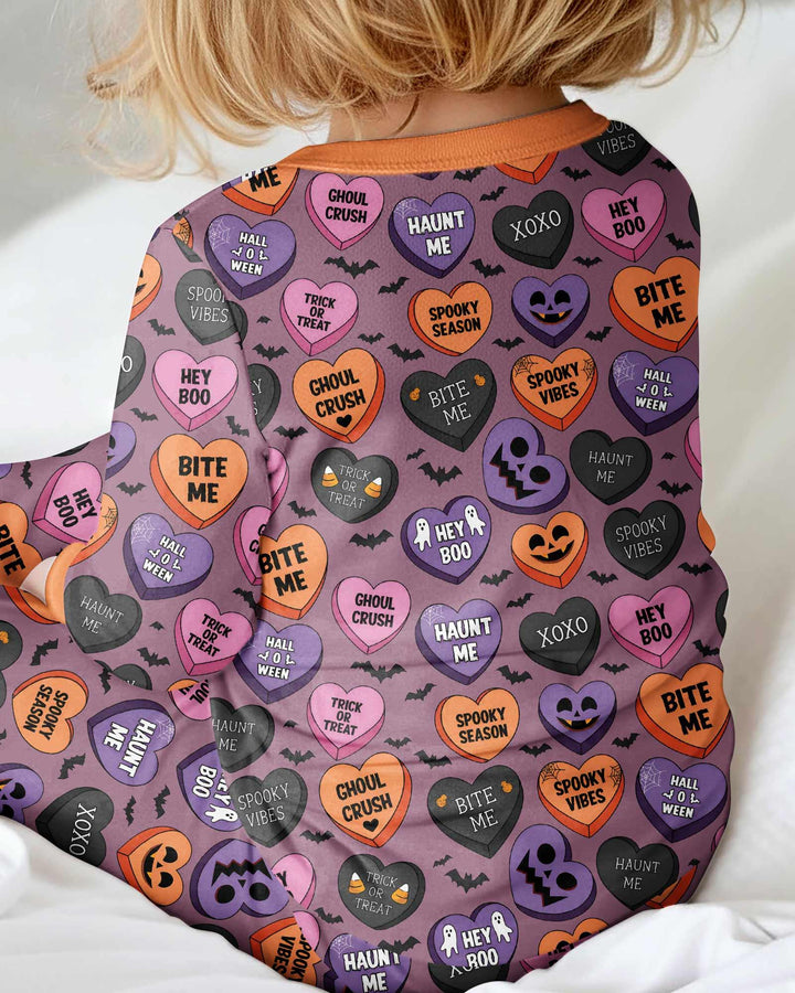 Candy Hearts Halloween Convertible Zippy