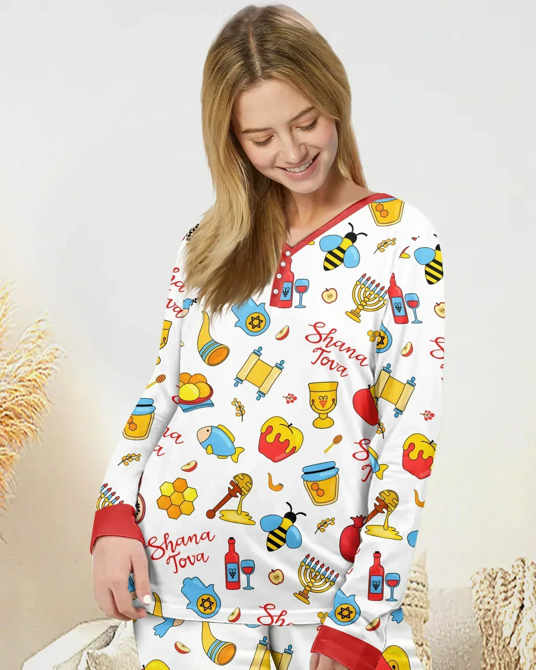 Shanah Tovah U'Metukah  Bamboo Women Pajama Set