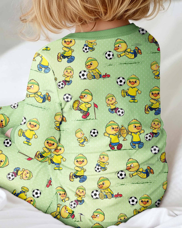 Brasil Soccer Fan Family Matching Bamboo Convertible Zippy