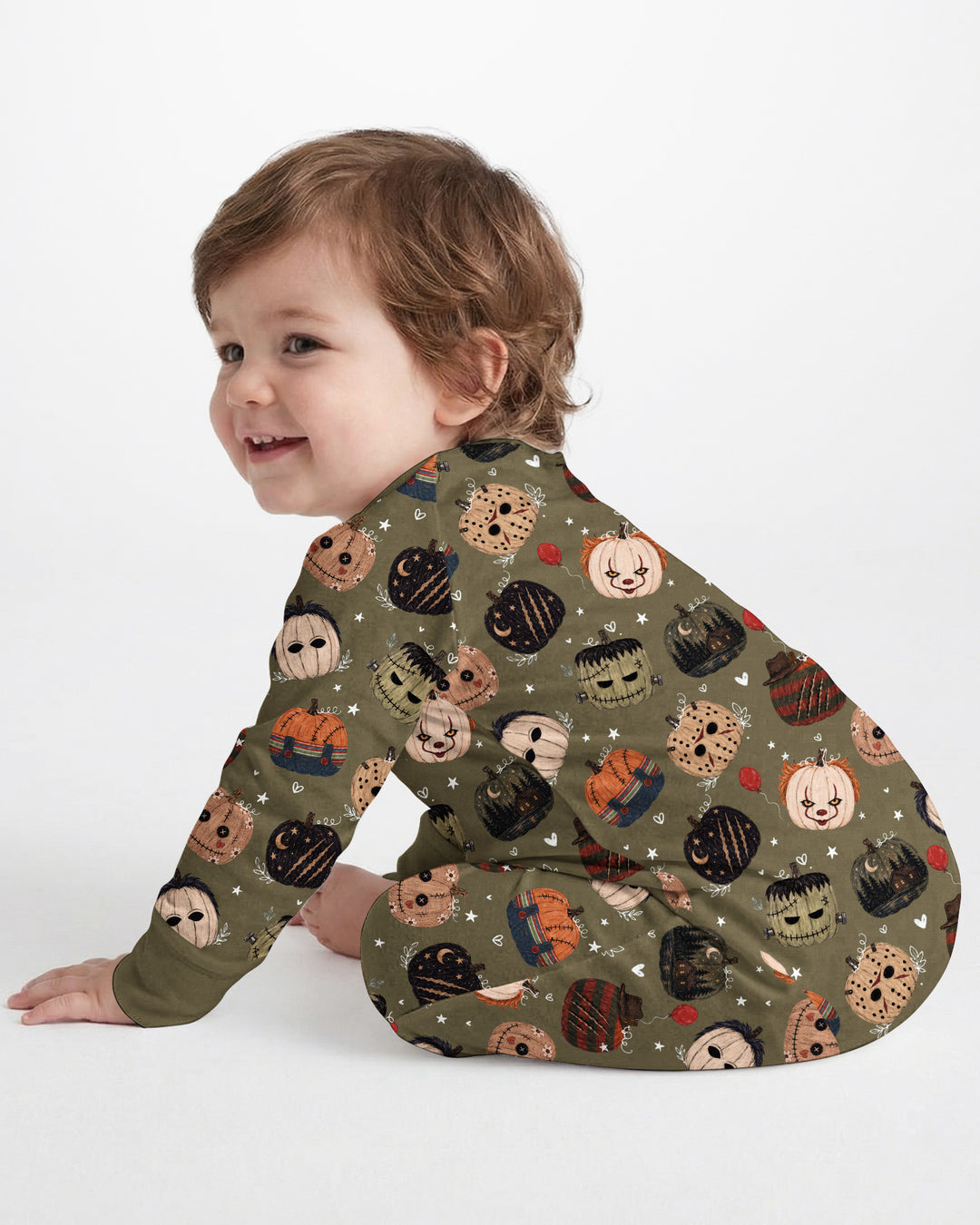 Spooky Slasher Pumpkins Bamboo Convertible Zippy