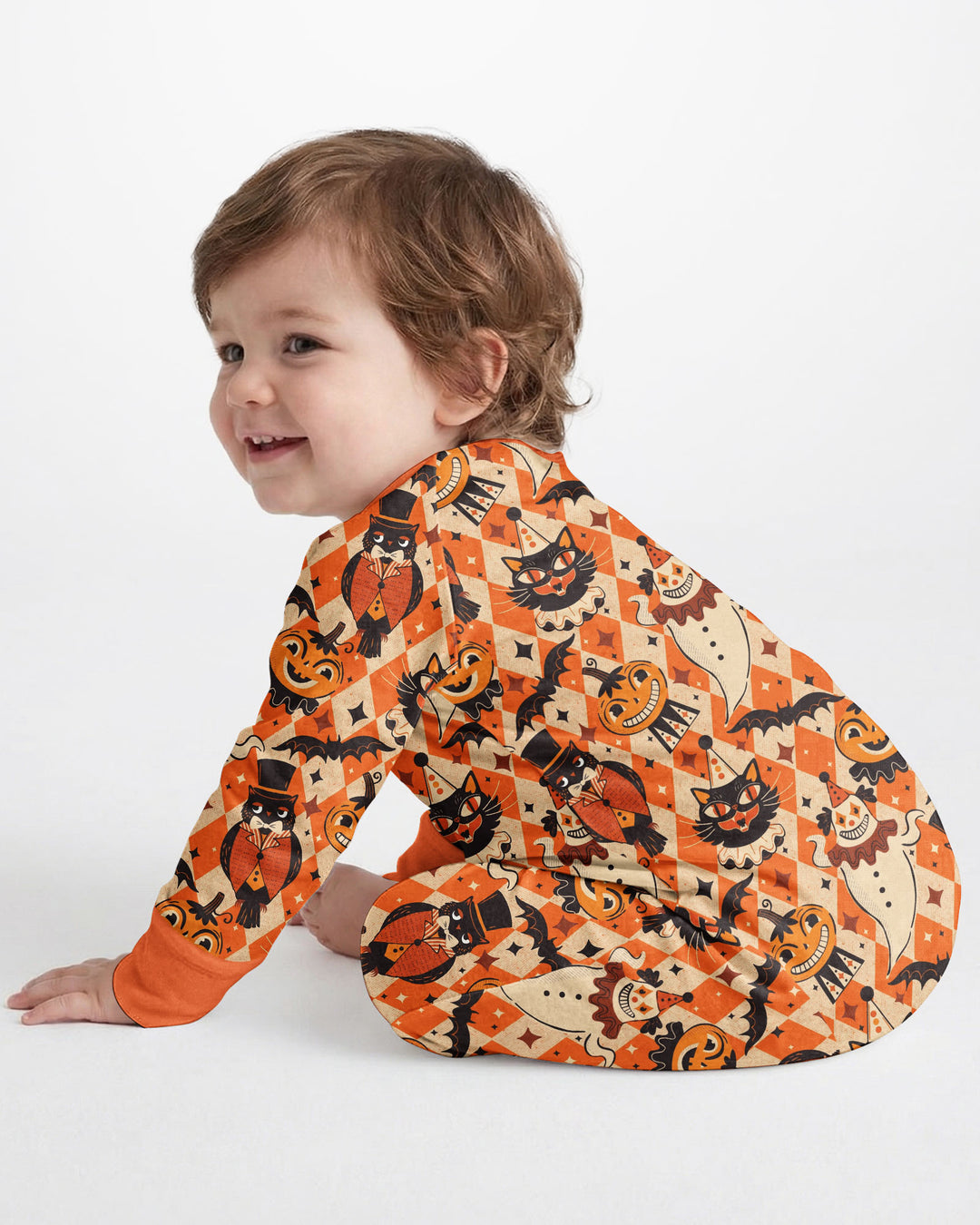 Vintage Halloween Carnival Bamboo Convertible Zippy