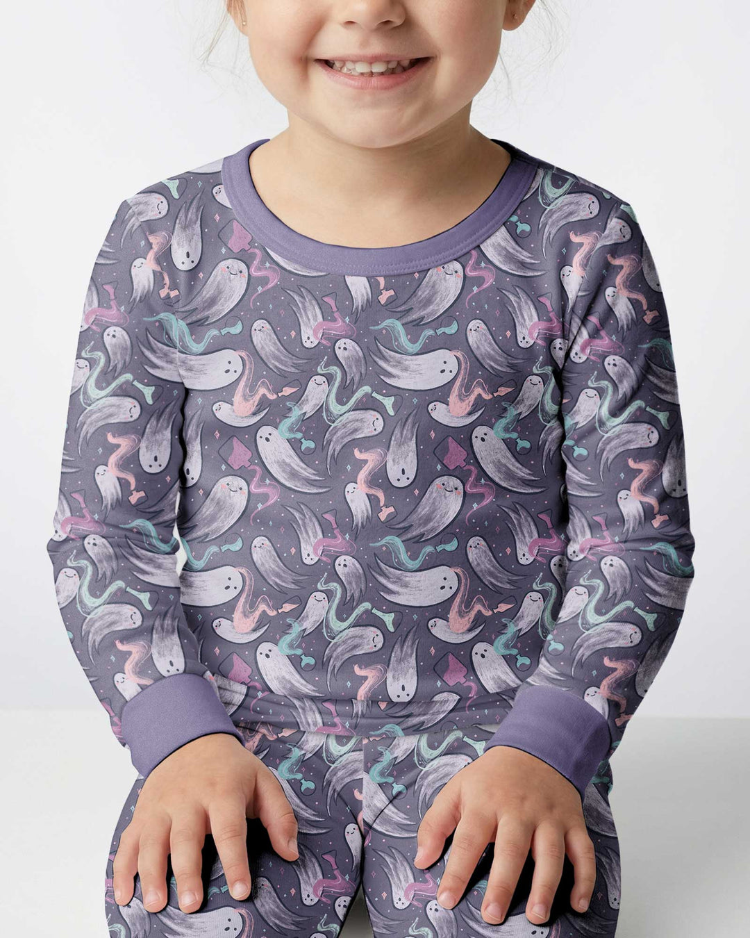 Whimsical Spirits Bamboo Two Piece Long Sleeve Pajama Set