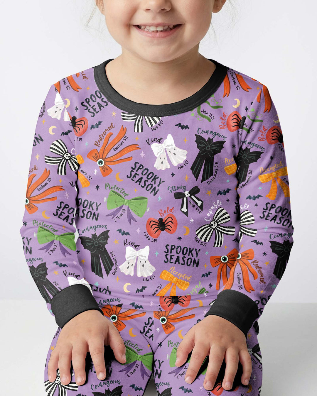 Template Bamboo Two Piece Long Sleeve Pyjamas Set