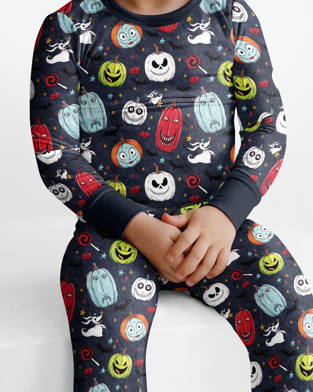 Template Bamboo Two Piece Long Sleeve Pyjamas Set
