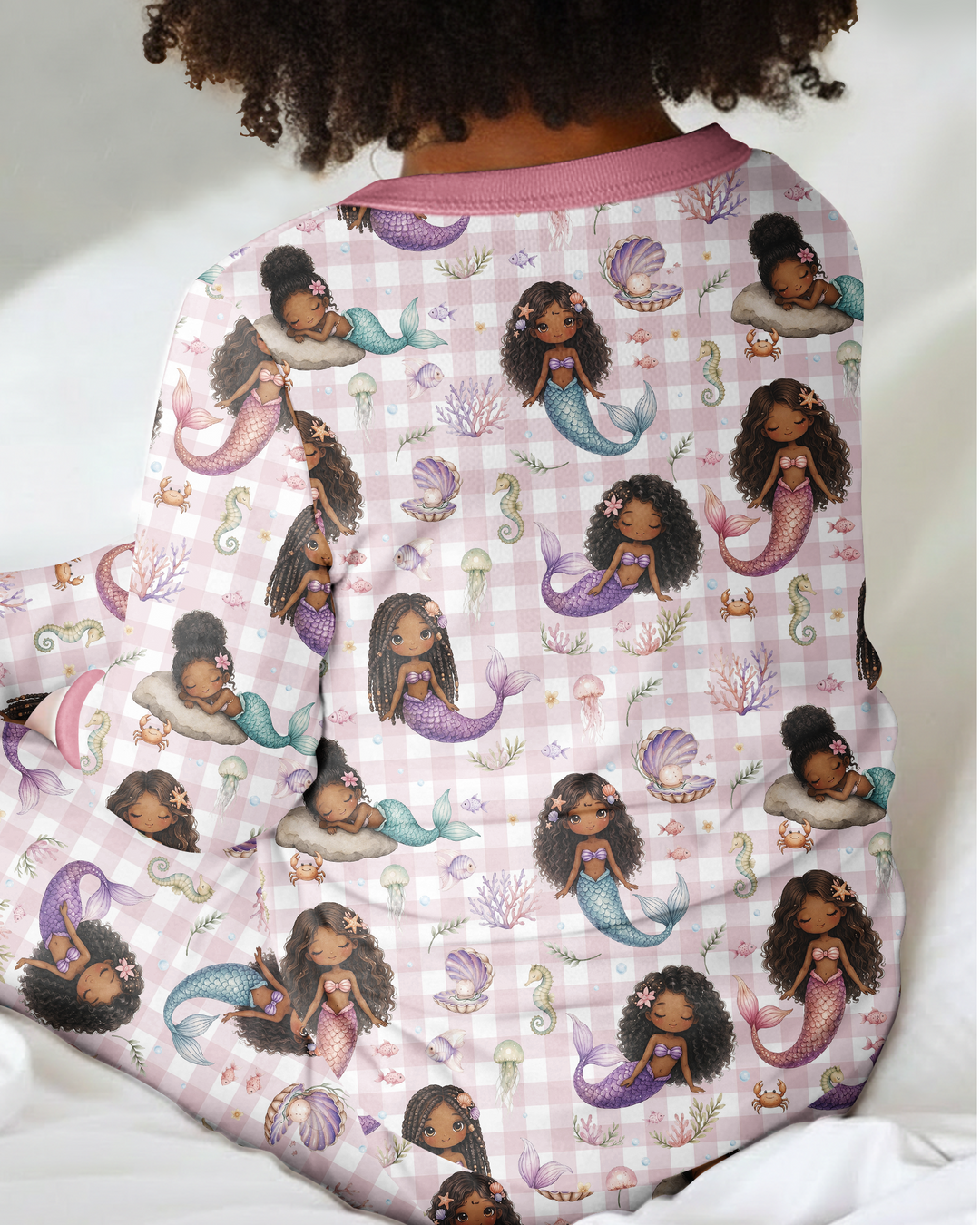 Black Mermaid Bamboo Convertible Zippy