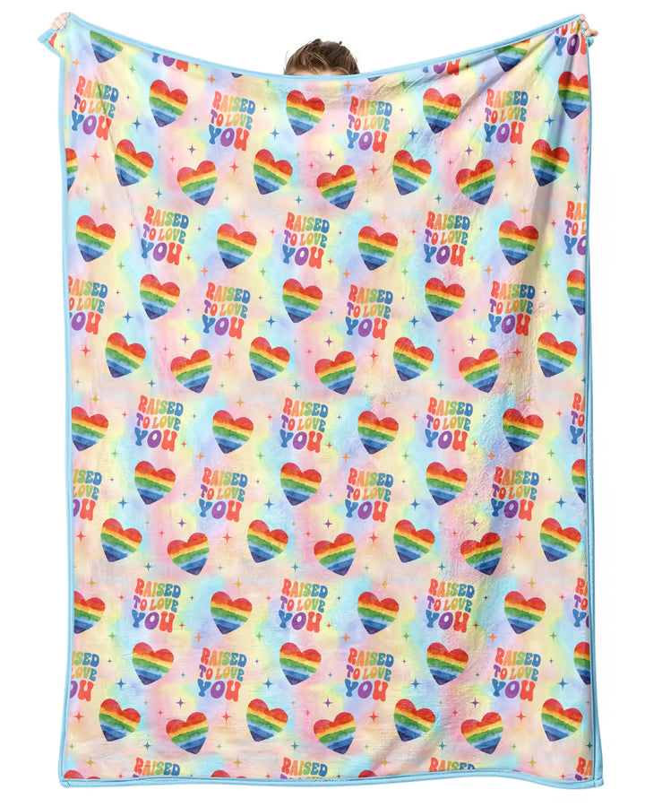 Raised To Love You Bamboo Blanket