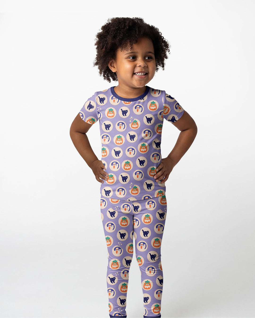 Boo Crew Bamboo Two Piece Short Sleeve Pajama Set