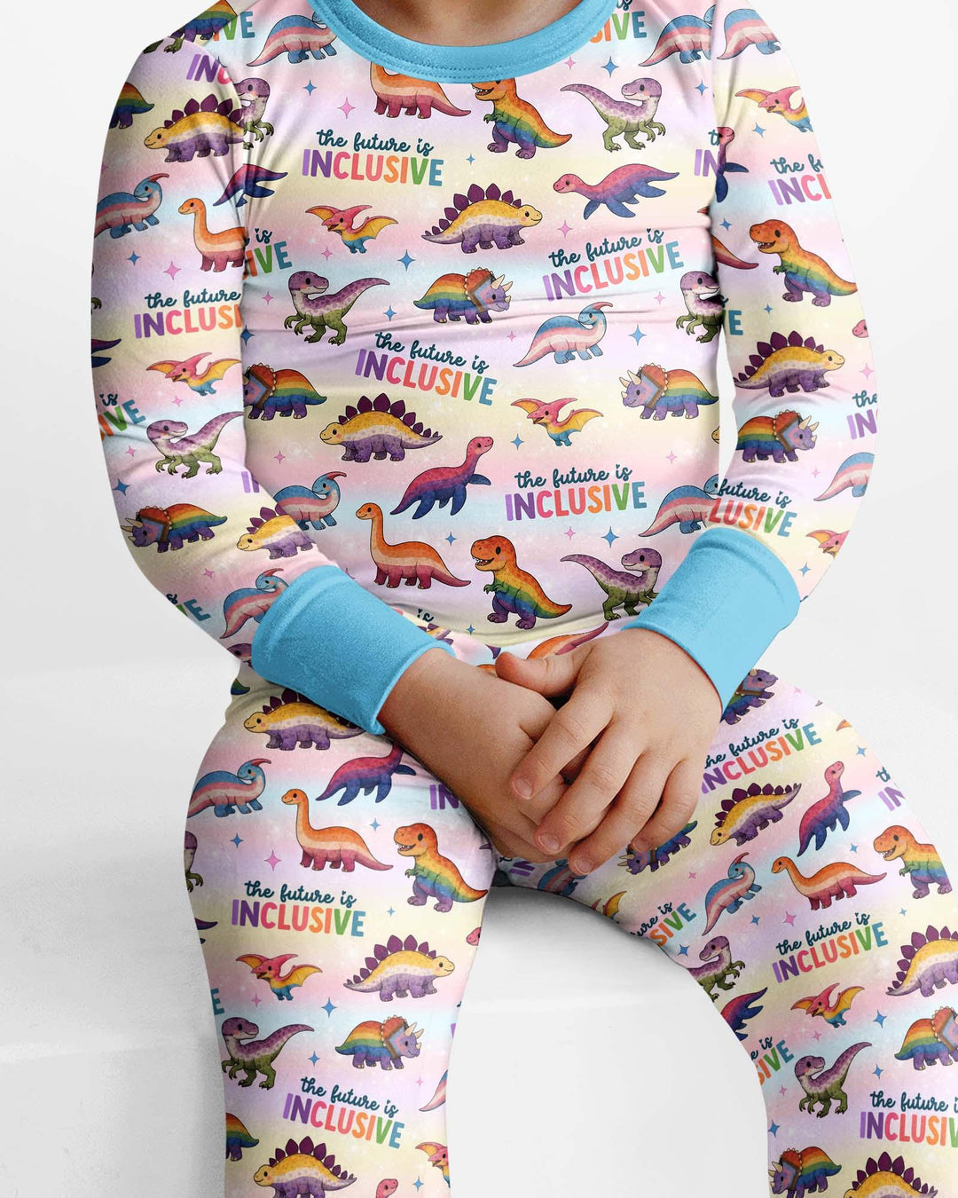 The Future is Inclusive Bamboo Two Piece Long Sleeve Pajama Set