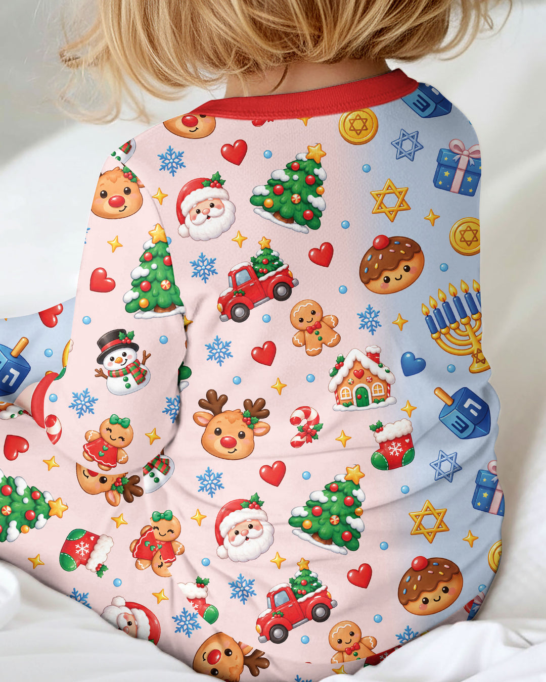 Merry Chrismukkah Bamboo Convertible Zippy
