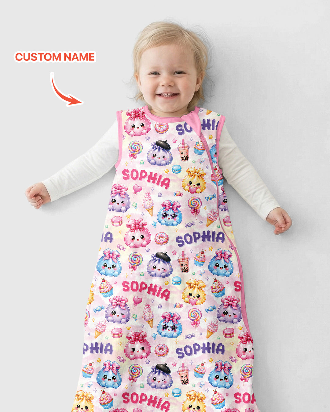 Cutiest Squishy Dumping Bamboo Sleep Bag