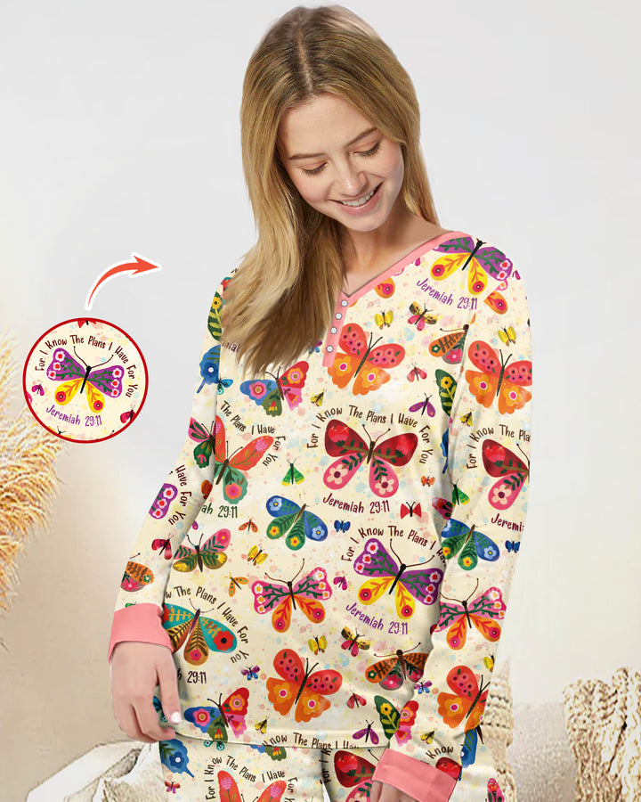 For I Know The Plans I Have For You Bamboo Women Pajama Set