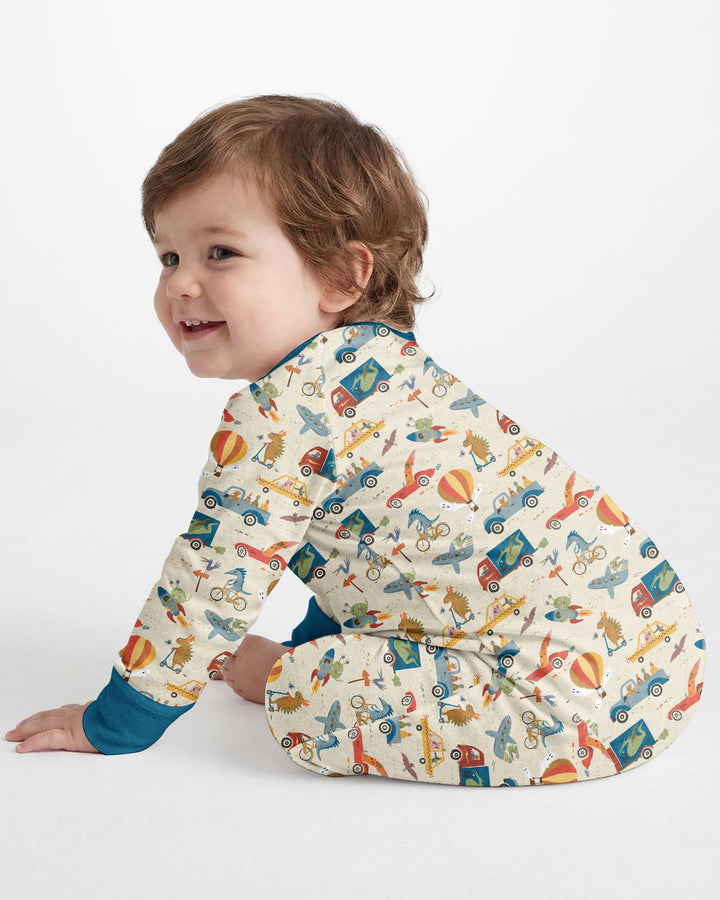 Monsters on the Move Bamboo Convertible Zippy