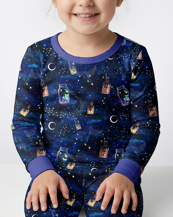 Template Bamboo Two Piece Long Sleeve Pyjamas Set