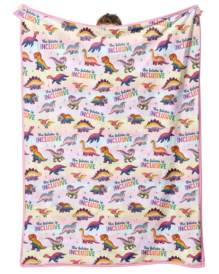 The Future is Inclusive Bamboo Blanket