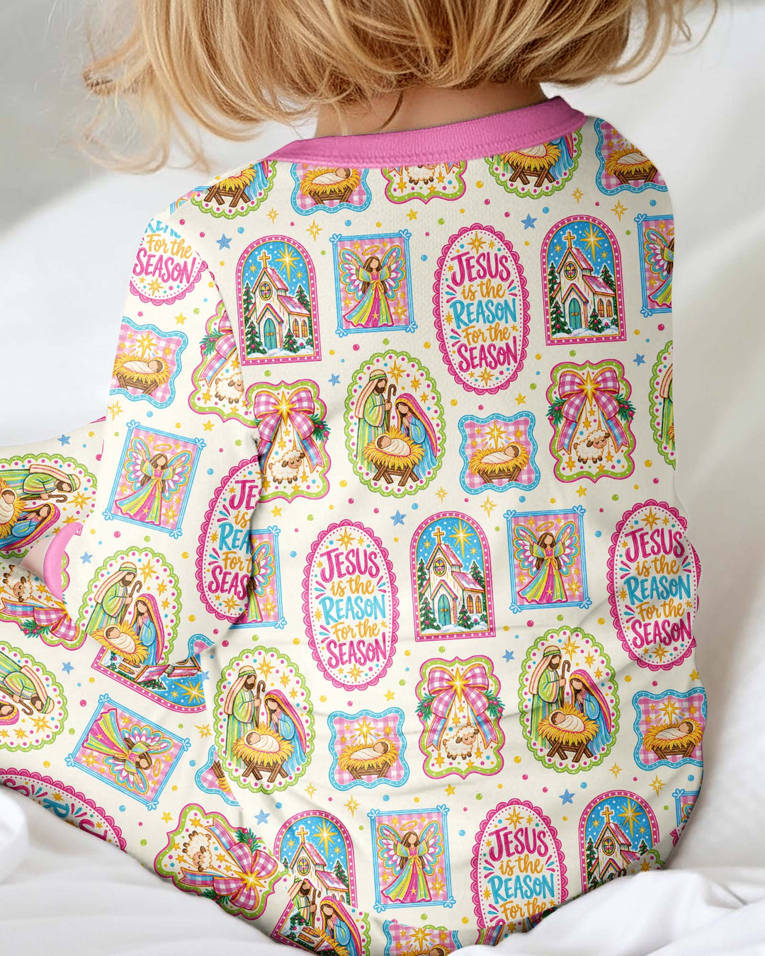 Nativity Jesus Is The Reason Bamboo Convertible Zippy