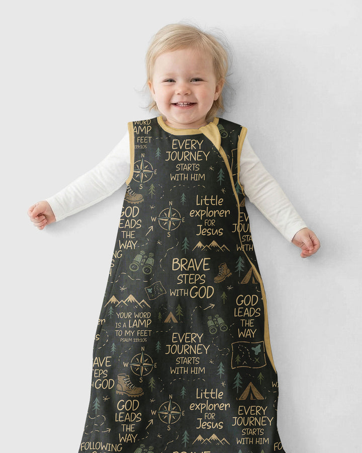 Little Explorer God Leads The Way Bamboo Sleep Bag