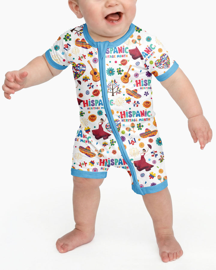 Fiesta Hispanic Heritage Month Bamboo Shorty Zippy