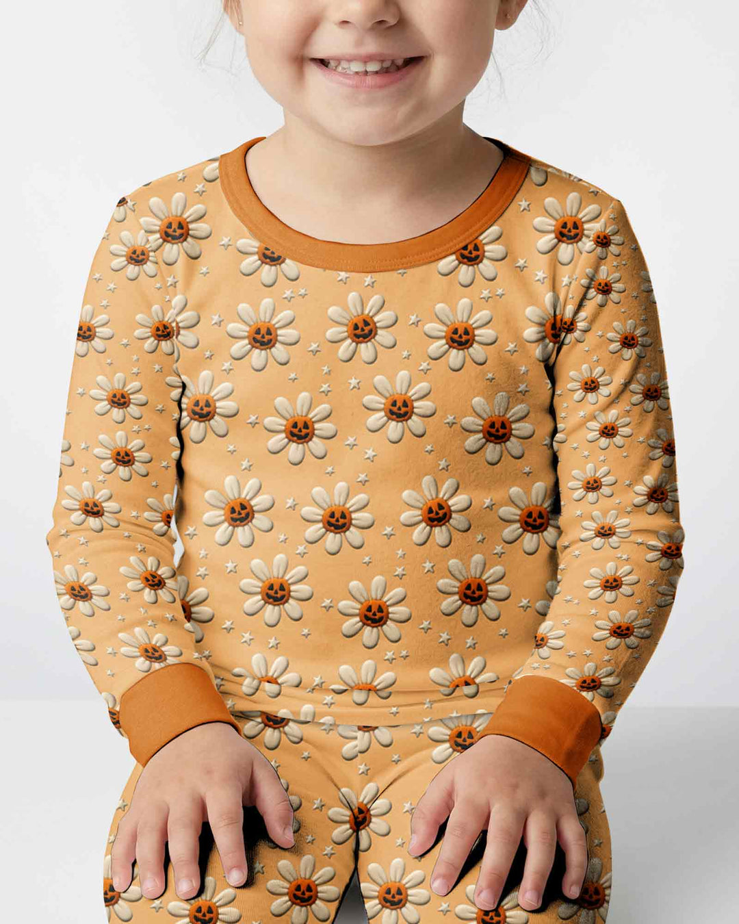 Template Bamboo Two Piece Long Sleeve Pyjamas Set
