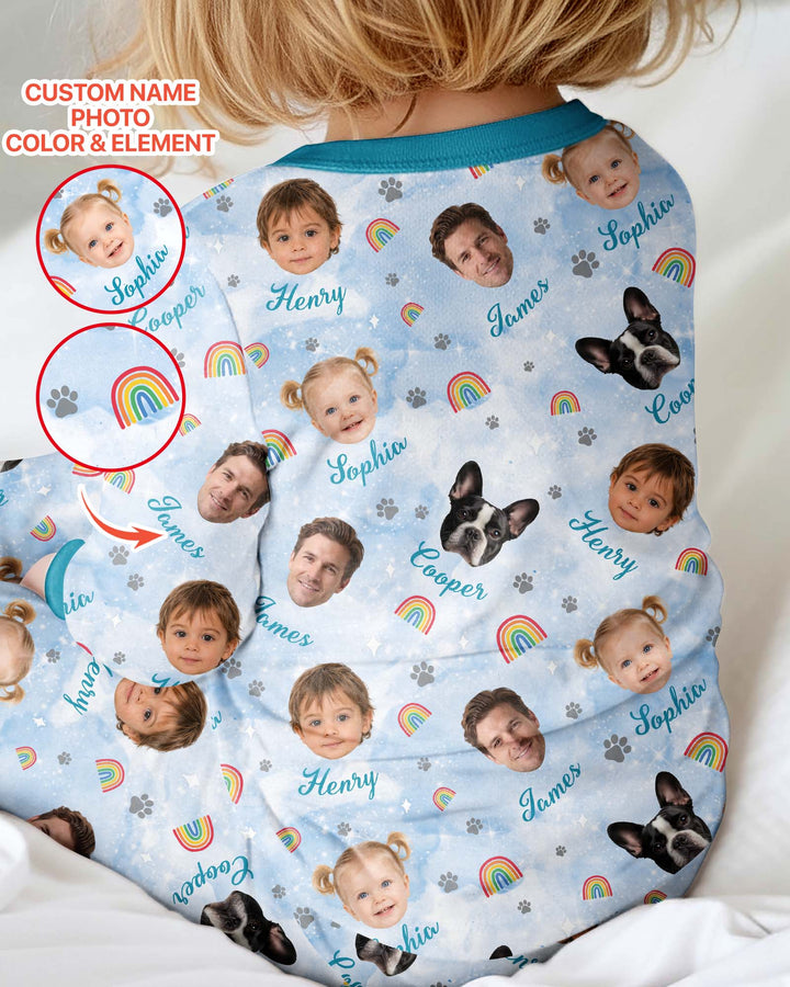 Personalized Family Matching Bamboo Convertible Zippy