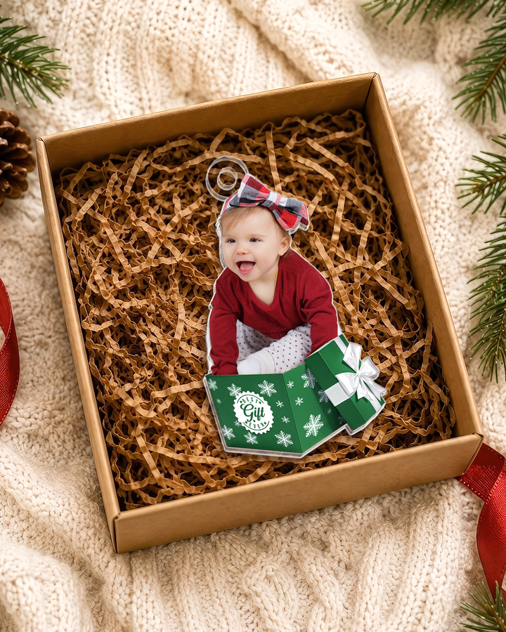 Best Gift Ever- Photo Upload Acrylic Ornament