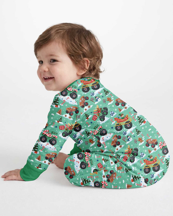 Holiday Monster Truck Bamboo Convertible Zippy
