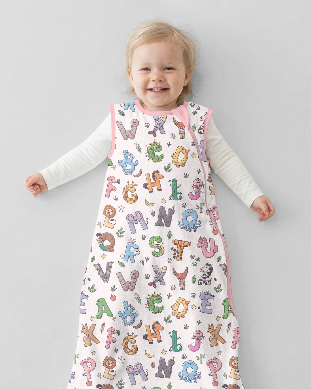 Animals Alphabet Bamboo Sleep Bag
