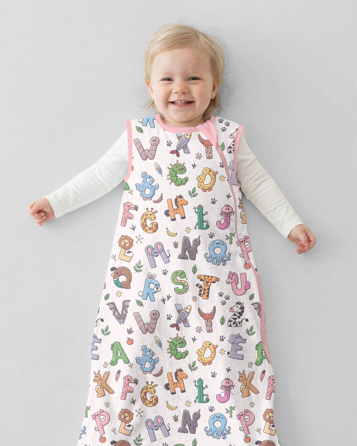 Animals Alphabet Bamboo Sleep Bag