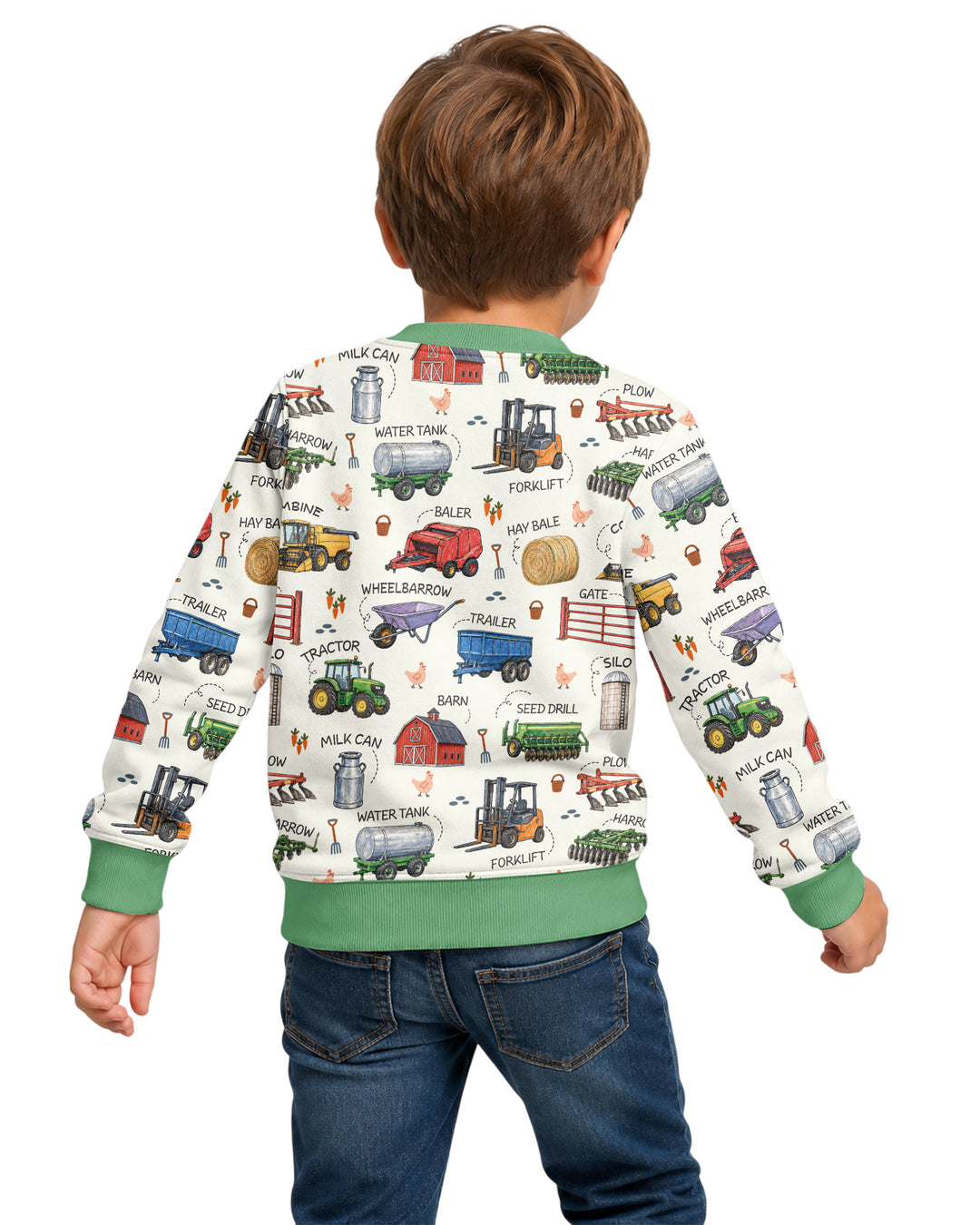 Little Farmer Bamboo Crewneck Sweatshirt