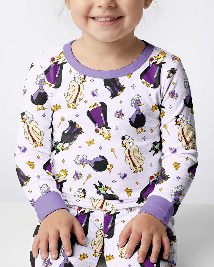 Evil Goose Bamboo Two Piece Long Sleeve Pajama Set