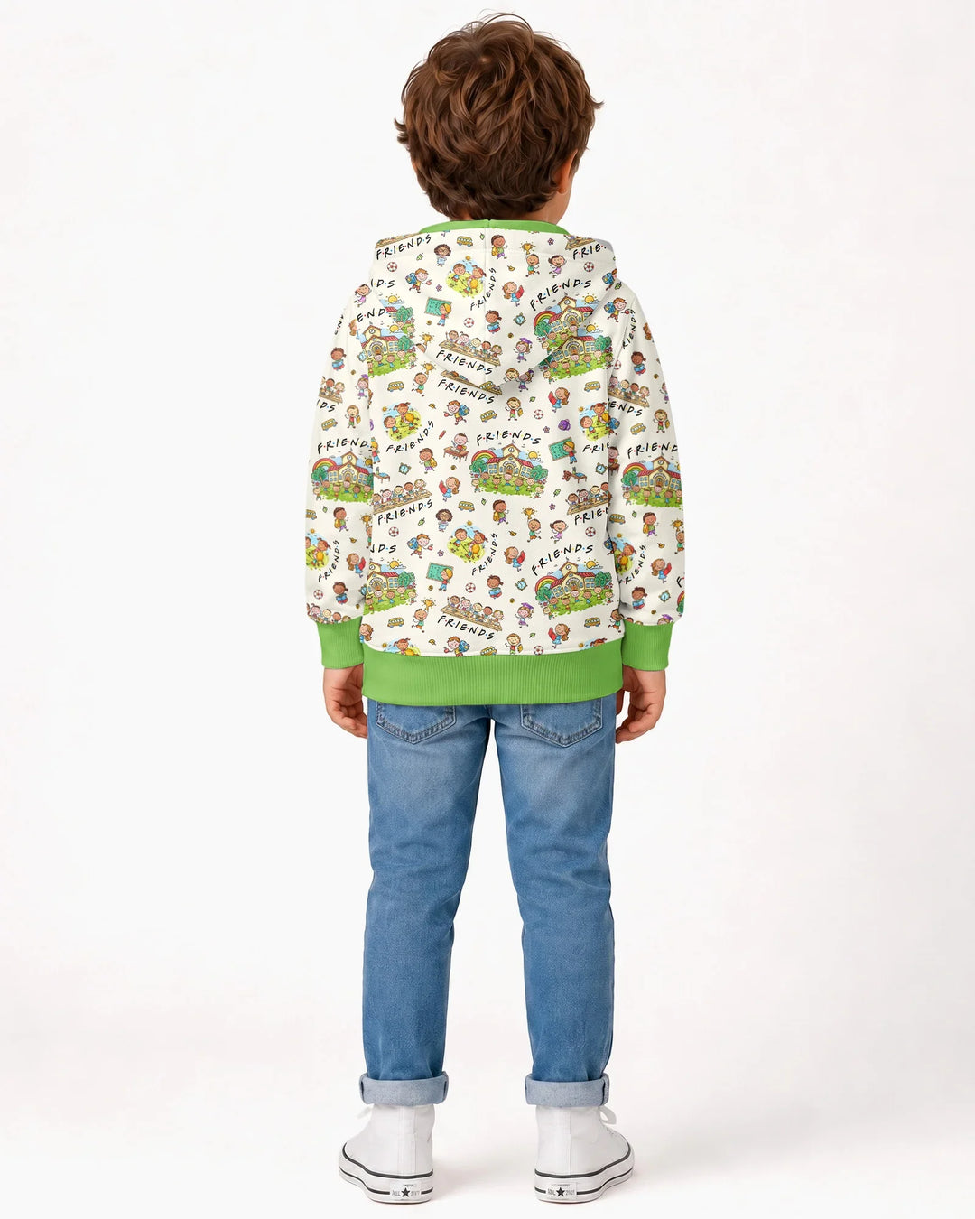School Friends Forever Bamboo Zip Hoodie