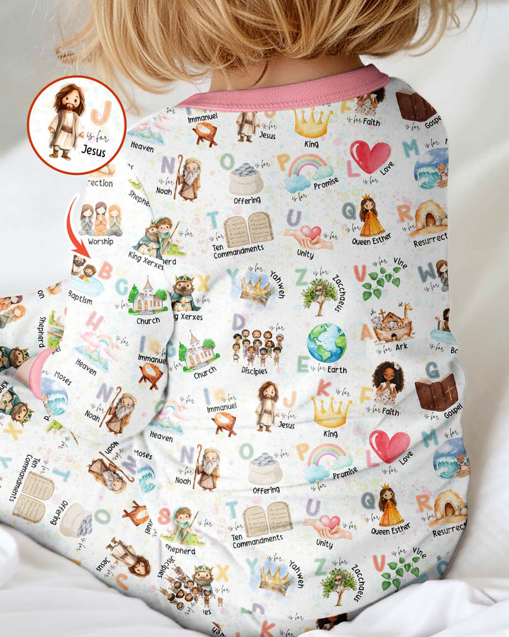 Bible ABC Alphabet Bamboo Convertible Zippy