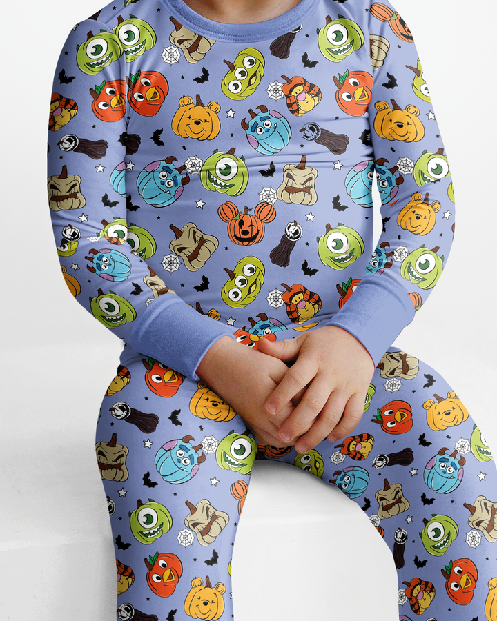 Magical Halloween Bamboo Two Piece Long Sleeve Pajama Set