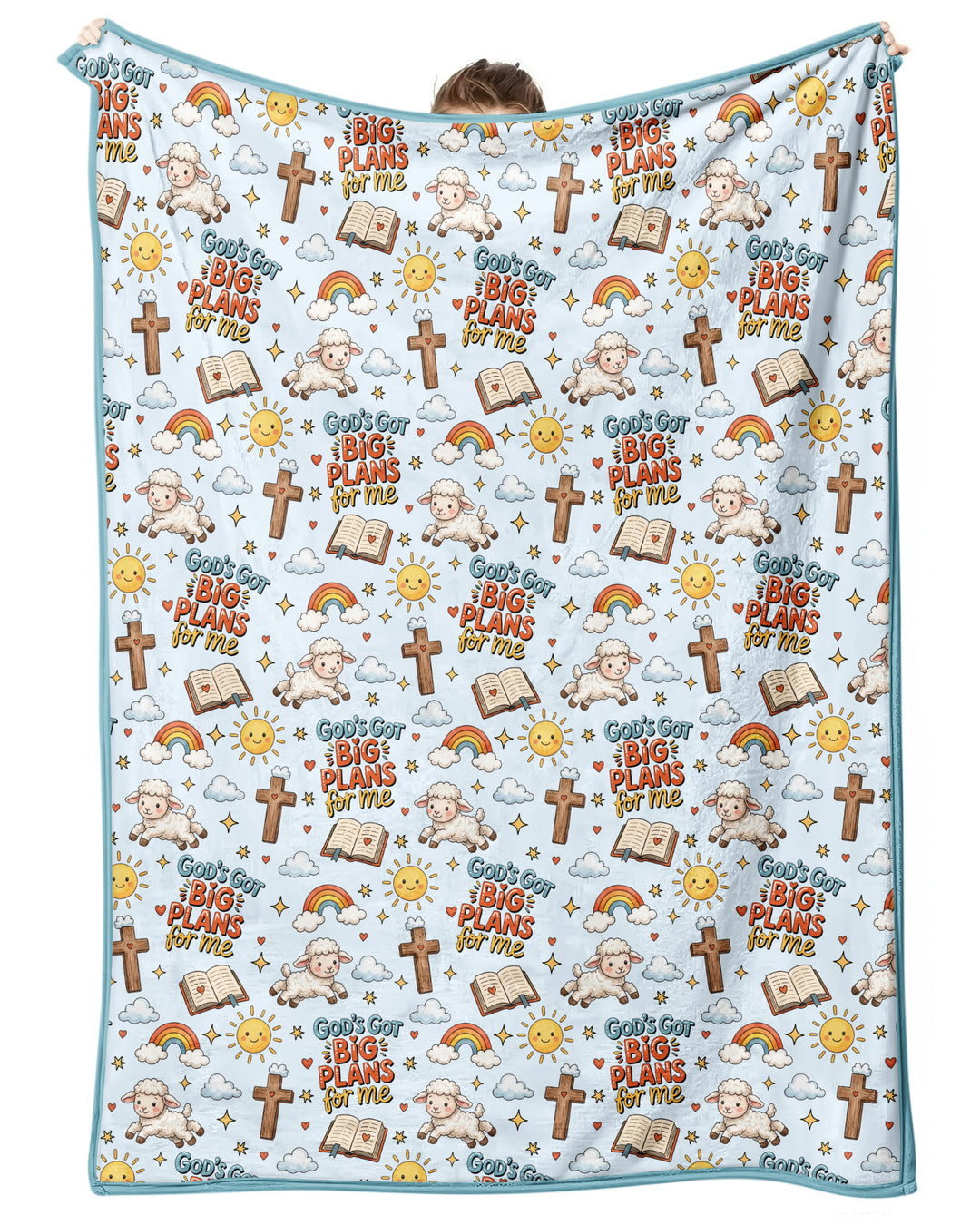 God's Got Big Plans For Me Bamboo Blanket