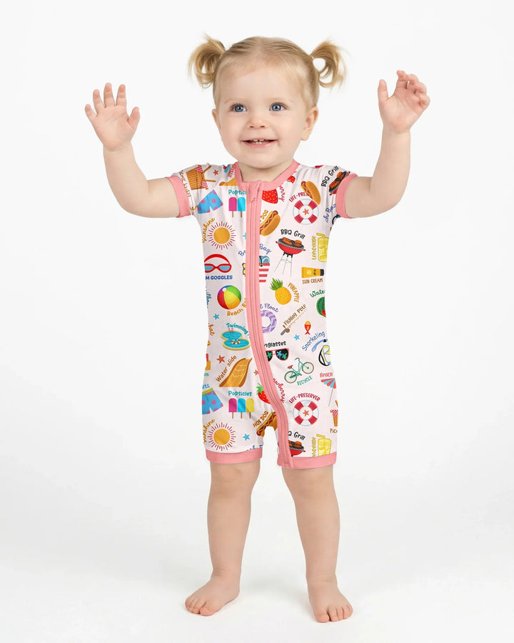 Love Summer Bamboo Shorty Zippy
